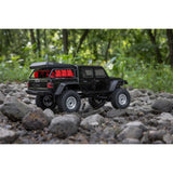 AXIAL - 1/24 SCX24 Jeep JT Gladiator 4X4 RTR Brushed Rock Crawler (Battery & Charger Included), Black (AXI00005V2T5)
