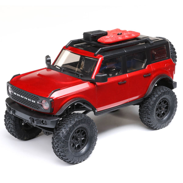 AXIAL - 1/24 SCX24 2021 Ford Bronco 4WD Truck RTR, Red (AXI00006T1)
