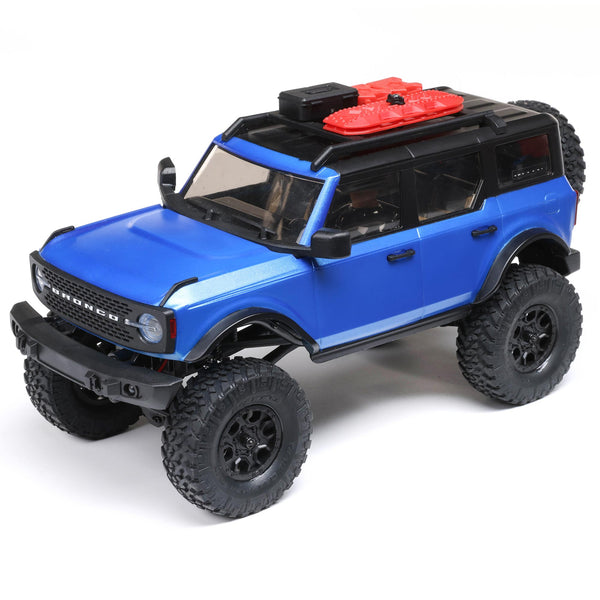 AXIAL - 1/24 SCX24 2021 Ford Bronco 4WD Truck RTR, Blue (AXI00006T3)