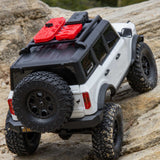 AXIAL - 1/24 SCX24 Ford Bronco 4X4 RTR Brushed Rock Crawler (Battery & Charger Included), White (AXI00006V2T4)