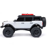 AXIAL - 1/24 SCX24 Ford Bronco 4X4 RTR Brushed Rock Crawler (Battery & Charger Included), White (AXI00006V2T4)
