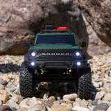AXIAL - 1/24 SCX24 Ford Bronco 4X4 RTR Brushed Rock Crawler (Battery & Charger Included), Green (AXI00006V2T5)