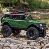 AXIAL - 1/24 SCX24 Ford Bronco 4X4 RTR Brushed Rock Crawler (Battery & Charger Included), Green (AXI00006V2T5)