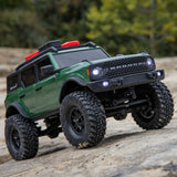 AXIAL - 1/24 SCX24 Ford Bronco 4X4 RTR Brushed Rock Crawler (Battery & Charger Included), Green (AXI00006V2T5)
