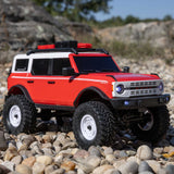 AXIAL - 1/24 SCX24 Ford Bronco Heritage Edition 4X4 RTR Brushed Rock Crawler (Battery & Charger Included), Red (AXI00006V2T6)