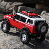 AXIAL - 1/24 SCX24 Ford Bronco Heritage Edition 4X4 RTR Brushed Rock Crawler (Battery & Charger Included), Red (AXI00006V2T6)
