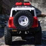 AXIAL - 1/24 SCX24 Ford Bronco Heritage Edition 4X4 RTR Brushed Rock Crawler (Battery & Charger Included), Red (AXI00006V2T6)