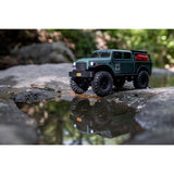 AXIAL - 1/24 SCX24 Dodge Power Wagon 4WD Rock Crawler Brushed RTR, Green (AXI00007T2)