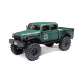 AXIAL - 1/24 SCX24 Dodge Power Wagon 4WD Rock Crawler Brushed RTR, Green (AXI00007T2)
