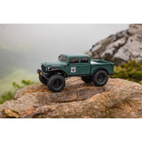 AXIAL - 1/24 SCX24 Dodge Power Wagon 4WD Rock Crawler Brushed RTR, Green (AXI00007T2)