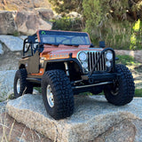 AXIAL - 1/10 SCX10 III Jeep CJ-7 4X4 RTR Brushed Rock Crawler, Copper (AXI03008V2T2)