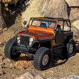 AXIAL - 1/10 SCX10 III Jeep CJ-7 4X4 RTR Brushed Rock Crawler, Copper (AXI03008V2T2)