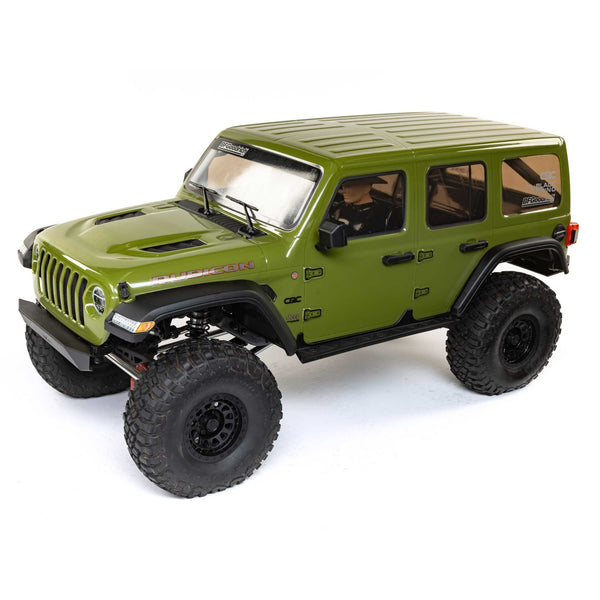 AXIAL - SCX6 Jeep JLU Wrangler 4WD Crawler 1/6 RTR: Green (AXI05000T1)