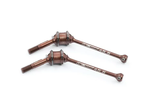Spring Steel Double Joint Drive Shaft Set, Front (D10338)