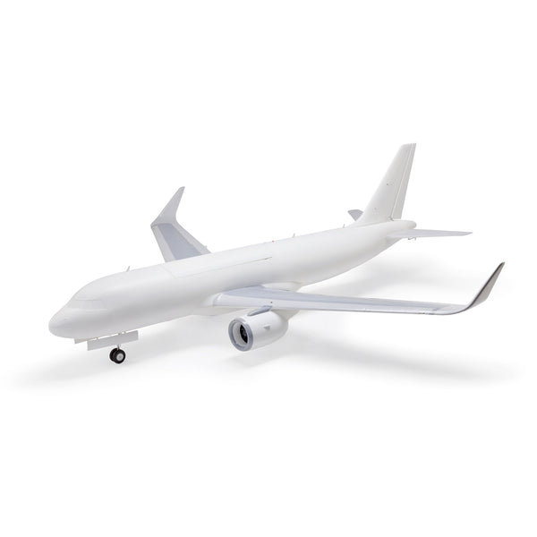 E-FLITE - Airbus A320neo Twin 64mm EDF BNF Basic with AS3X+ and SAFE Select, Base White (EFL-1495)