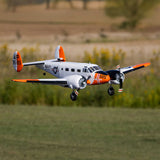 E-FLITE - Beechcraft D18/RC-45J 1.5m BNF Basic with AS3X+ and SAFE Select (EFL-3726)
