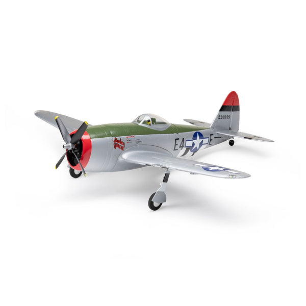 E-FLITE - Micro P-47 Thunderbolt 625mm BNF Basic with AS3X+ and SAFE Select (EFL07050)