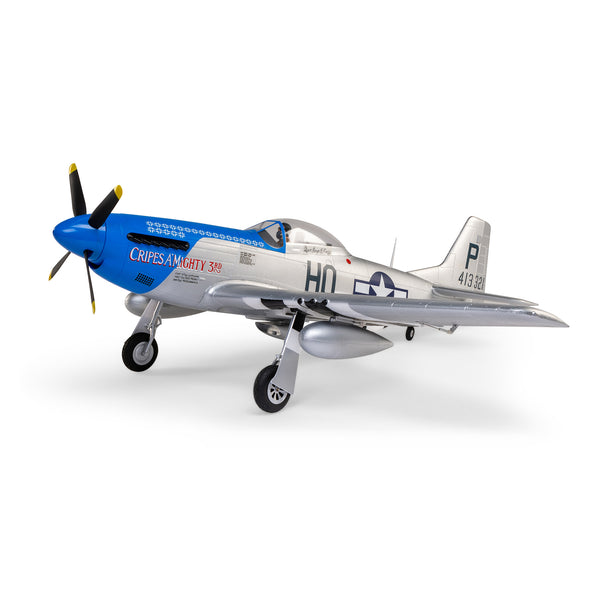 E-FLITE - P-51D Mustang 1.2m BNF Basic with AS3X and SAFE Select "Cripes A'Mighty 3rd" (EFL089500)
