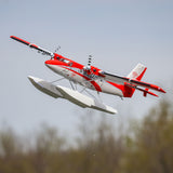 E-FLITE - DHC-6 Twin Otter 1.4m BNF Basic with AS3X+ and SAFE Select Combo with Floats (EFL32050CF)