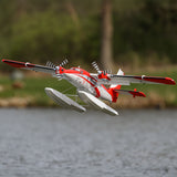 E-FLITE - DHC-6 Twin Otter 1.4m BNF Basic with AS3X+ and SAFE Select Combo with Floats (EFL32050CF)