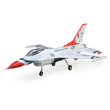 E-FLITE - F-16 Thunderbirds 70mm EDF Jet BNF Basic with AS3X and SAFE Select (EFL178500)