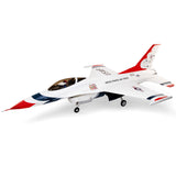 E-FLITE - F-16 Thunderbirds 80mm EDF BNF Basic with AS3X and SAFE Select (EFL87950)