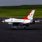 E-FLITE - F-16 Thunderbirds 80mm EDF BNF Basic with AS3X and SAFE Select (EFL87950)