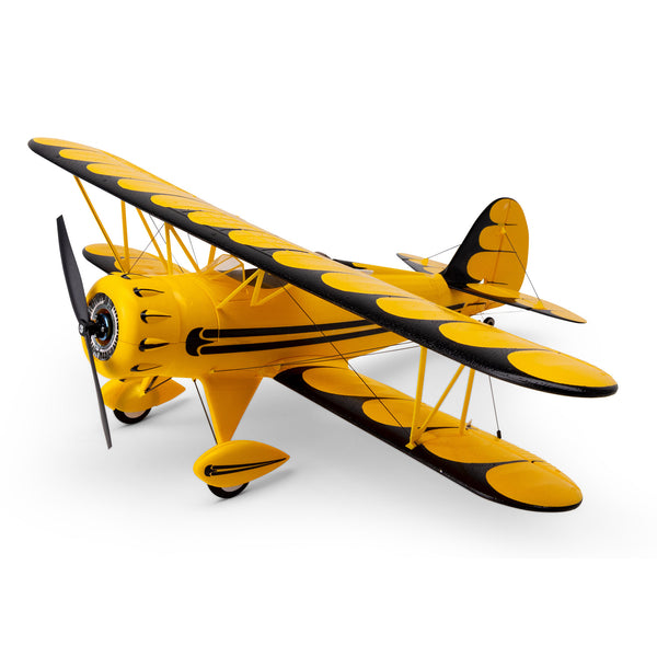 E-FLITE - UMX WACO BNF Basic with AS3X and SAFE Select, Yellow (EFLU53550Y)