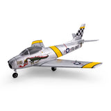 E-FLITE - UMX F-86 Sabre 30mm EDF Jet BNF Basic with AS3X and SAFE Select (EFLU7050)