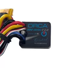 800 Series 80A V2 Brushed ESC With LED Program Card by ORCA