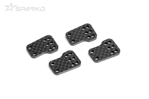 Sparko F8 - Carbon Rear Hub Link 2.5mm (4pcs) (F83005-25)