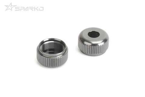 Sparko F8 - 7075 Aluminum Shock Body Seal Retainer (2pcs) (F84024)
