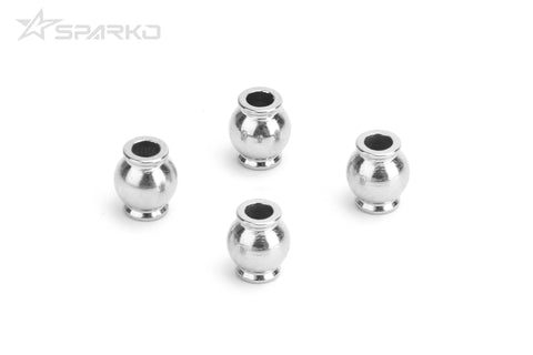 Sparko F8 - Rear Upper Arm Ball Stud (4pcs) (F85006)