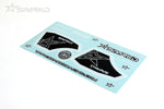 Sparko F8 - Wing Sticker Set Black & White (F89005-BK)