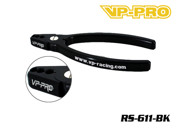 VP-PRO Aluminium Shock Shaft Pliers (Black)