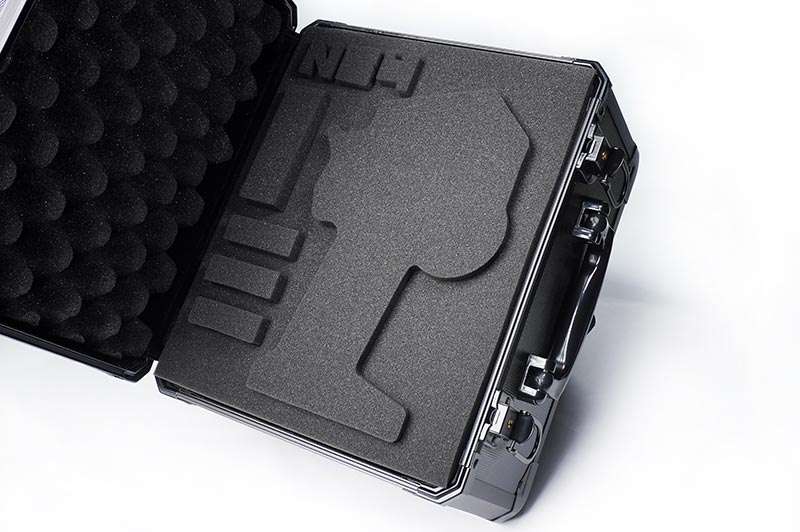 Mini Black V2 Aluminum Carry Case (w/Flysky Noble NB4 foam) by Koswork
