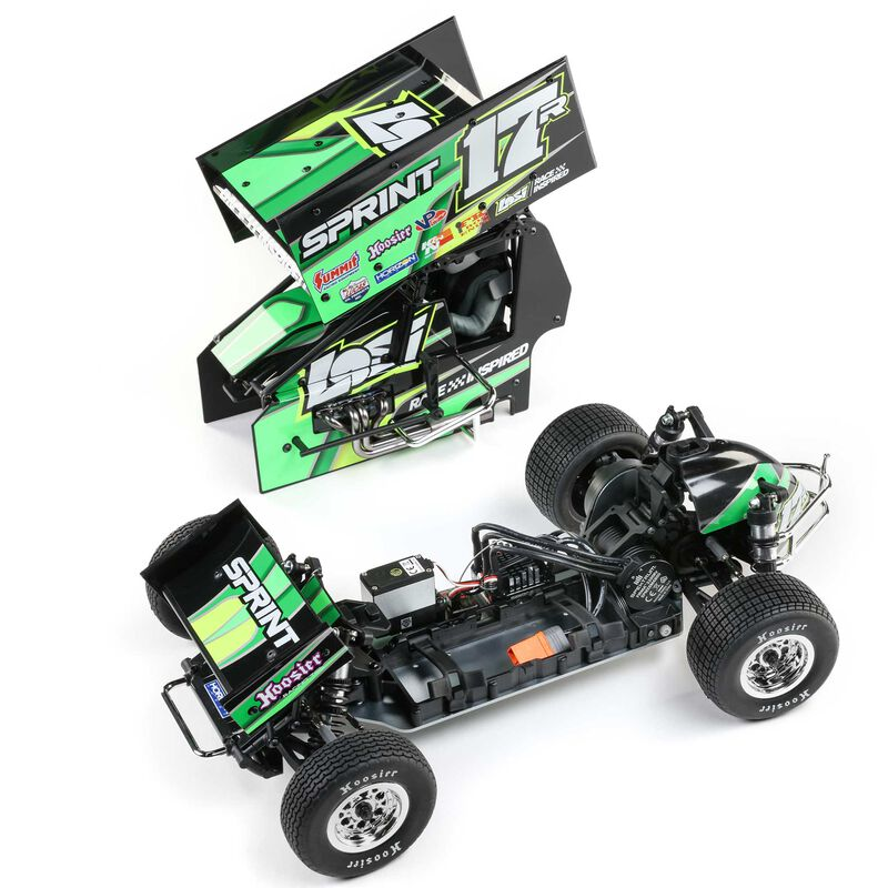 22S Sprint, RTR, Green: 1/10 2WD (Requires Battery and Charger)