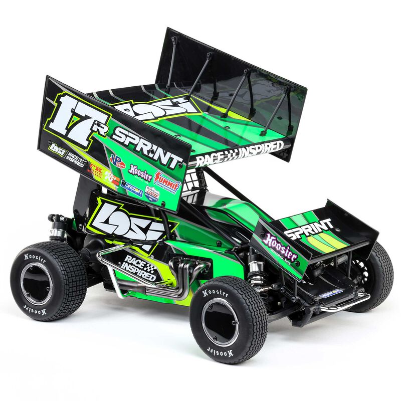 22S Sprint, RTR, Green: 1/10 2WD (Requires Battery and Charger)