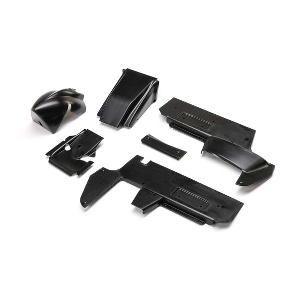 LOSI - Body Panel Set, Black: 22S Sprint Car (LOS-1888)