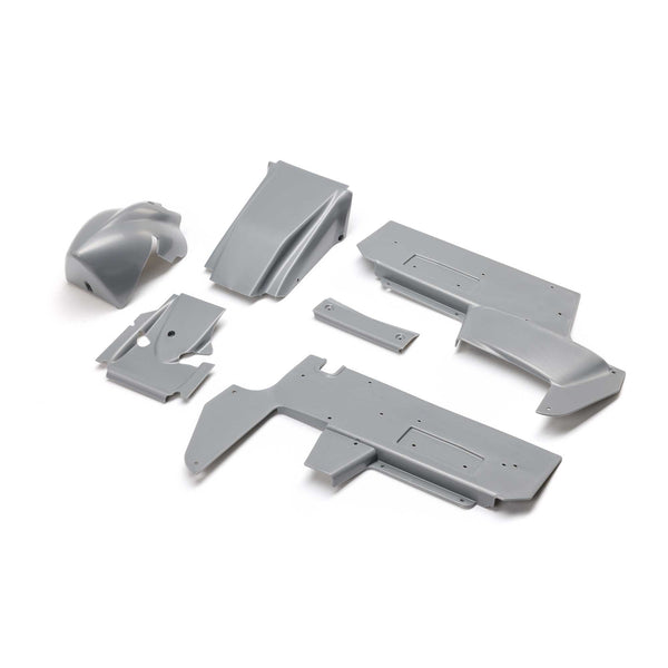 LOSI - Body Panel Set, Silver: 22S Sprint (LOS-1889)