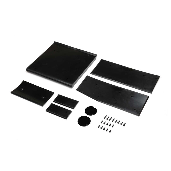 LOSI - Wing Panel Set, Black: 22S Sprint (LOS-1892)