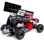22S Sprint, RTR with Battery and Charger, Red: 1/10 2WD