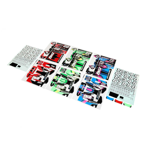 LOSI - Graphics Set (3): 22S Sprint (LOS-2851)