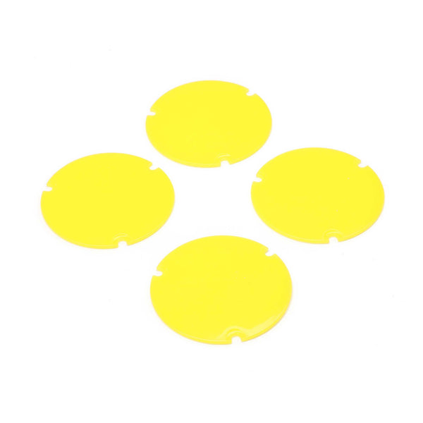 LOSI - Wheel Cover Set, Yellow: 22S Sprint (LOS-2887)