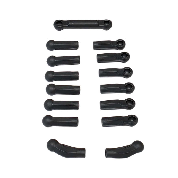 LOSI - Rod End Set: 22S REVA Sprint 4.8mm Ball Fits 22 and 22x-4 Series (Ends For LOS-2398) (LOS-3977)