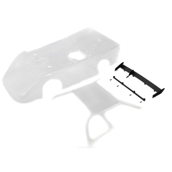 LOSI - Body, Clear: 22S DLM Dirt Late Model (LOS-4248)