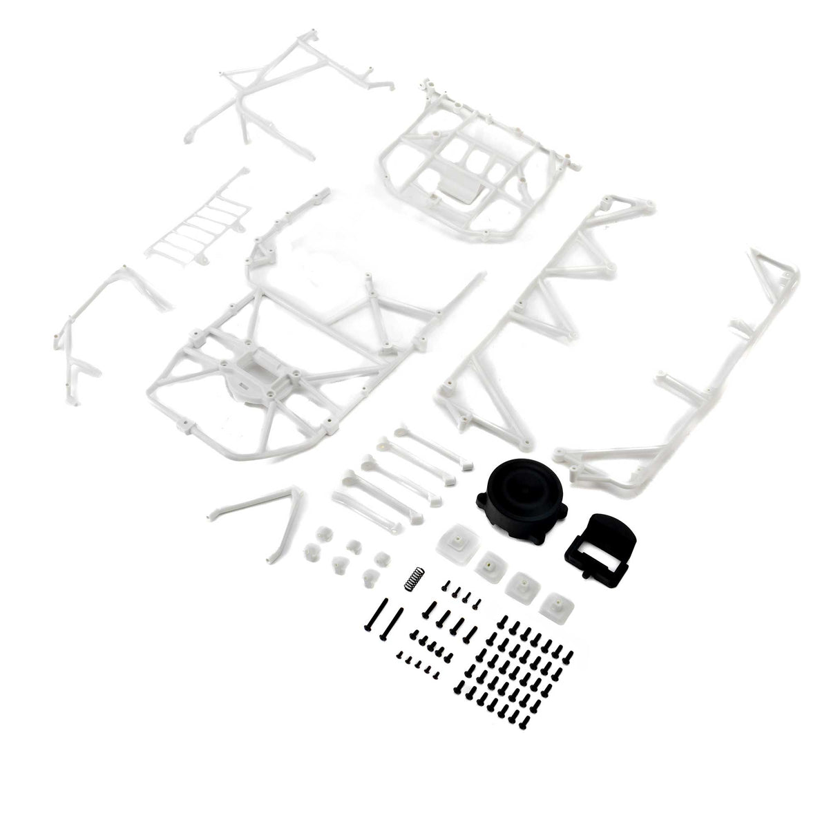 LOSI - Body Cage Set, White: 22S DLM (LOS-4252)