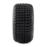 LOSI - Hoosier Tyres, Soft, Mounted, Satin Aluminium, Left/Right (2): 22S DLM (LOS-4641)