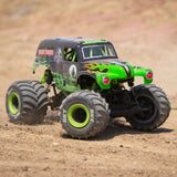 LOSI - 1/18 Mini LMT 4X4 Brushed Monster Truck RTR, Grave Digger (LOS01026T1)