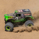 LOSI - 1/18 Mini LMT 4X4 Brushed Monster Truck RTR, Grave Digger (LOS01026T1)
